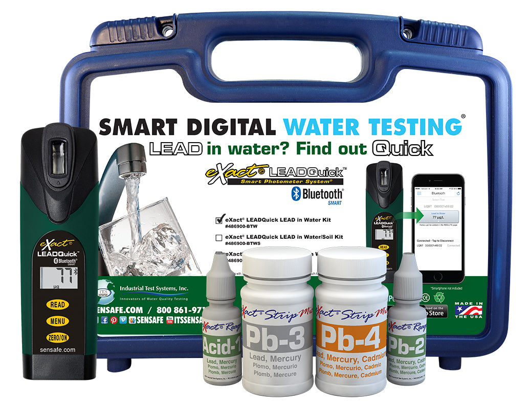 eXact LEADQuick water test kit