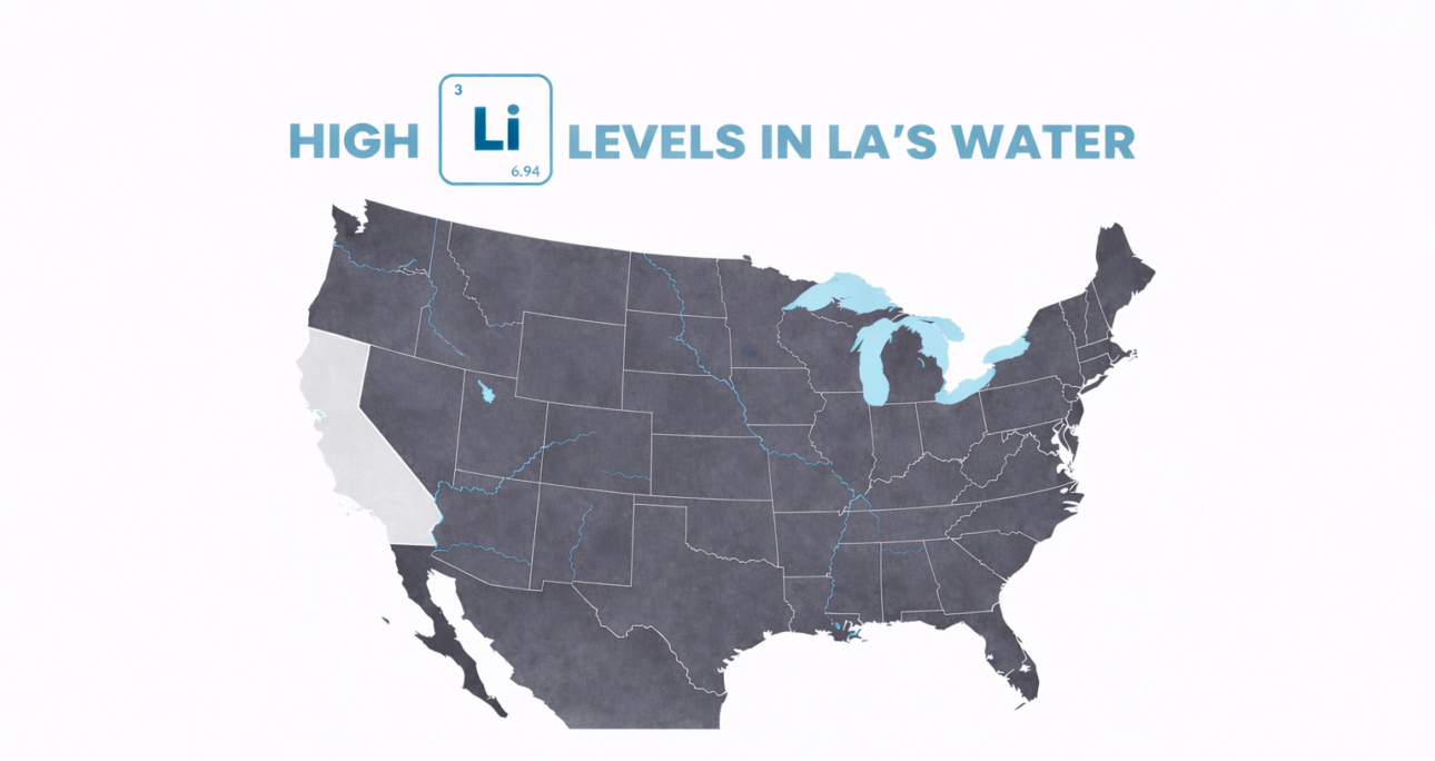 Lithium In LA’s Drinking Water: What We Know, What’s Unregulated, and Why it Matters  